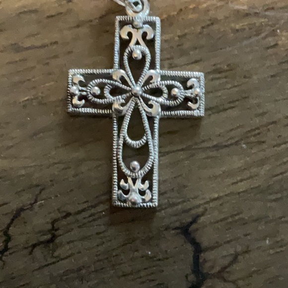 Jewelry - Jewelry charm cross boho boutique shabby chic beautiful classy cross unique cute
